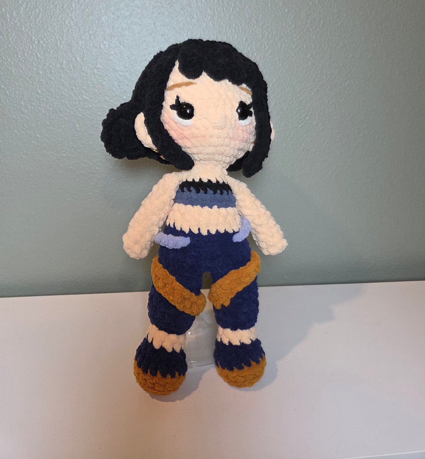 Zoey- Kpop Demon Hunter Plush Doll