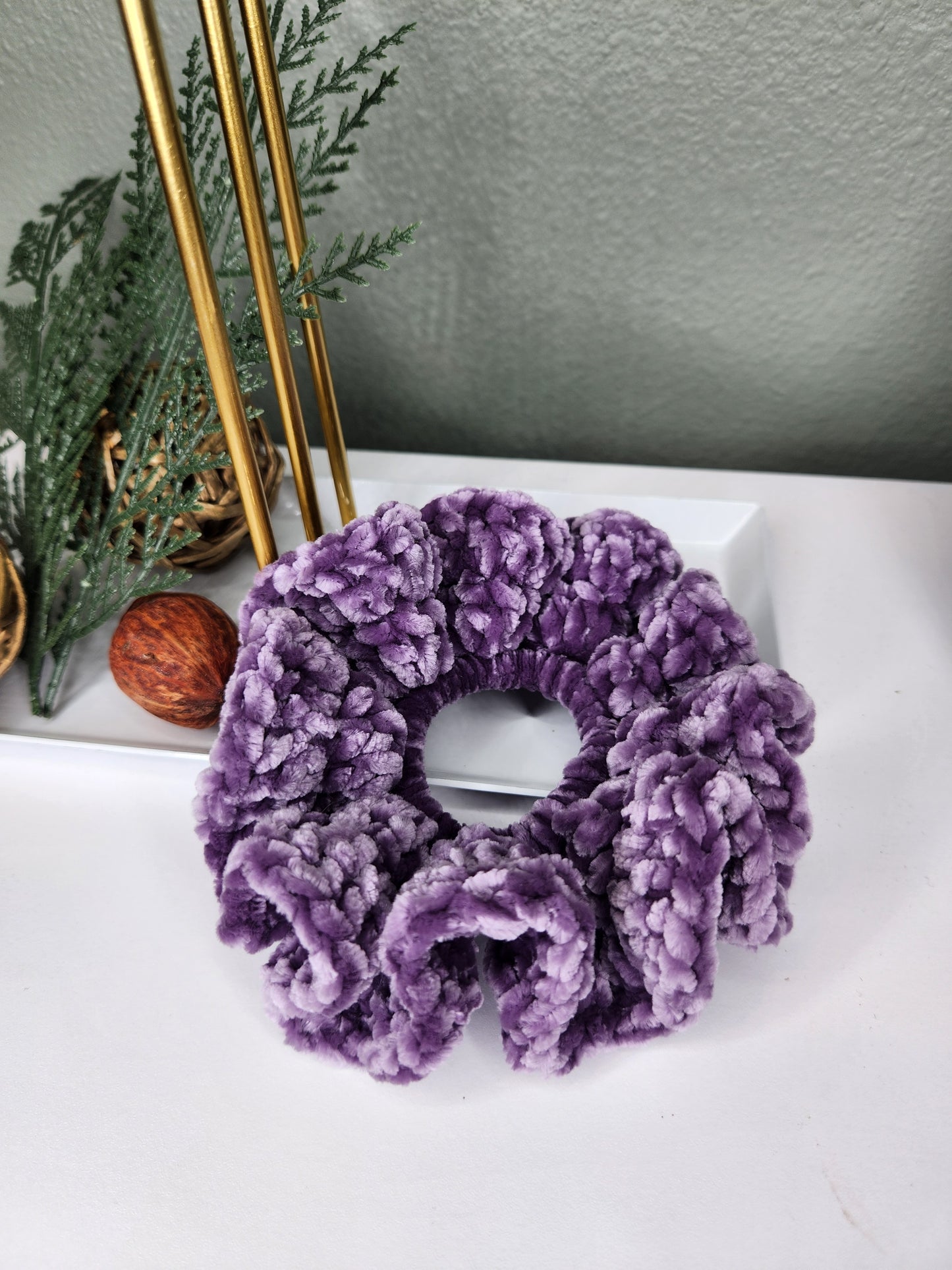 Large Velvet Scrunchie
