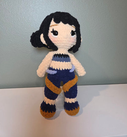 Zoey- Kpop Demon Hunter Plush Doll