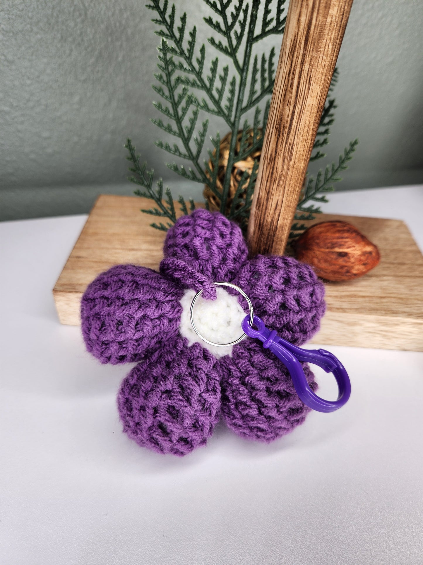 Flower Keychain / Bag Accessory