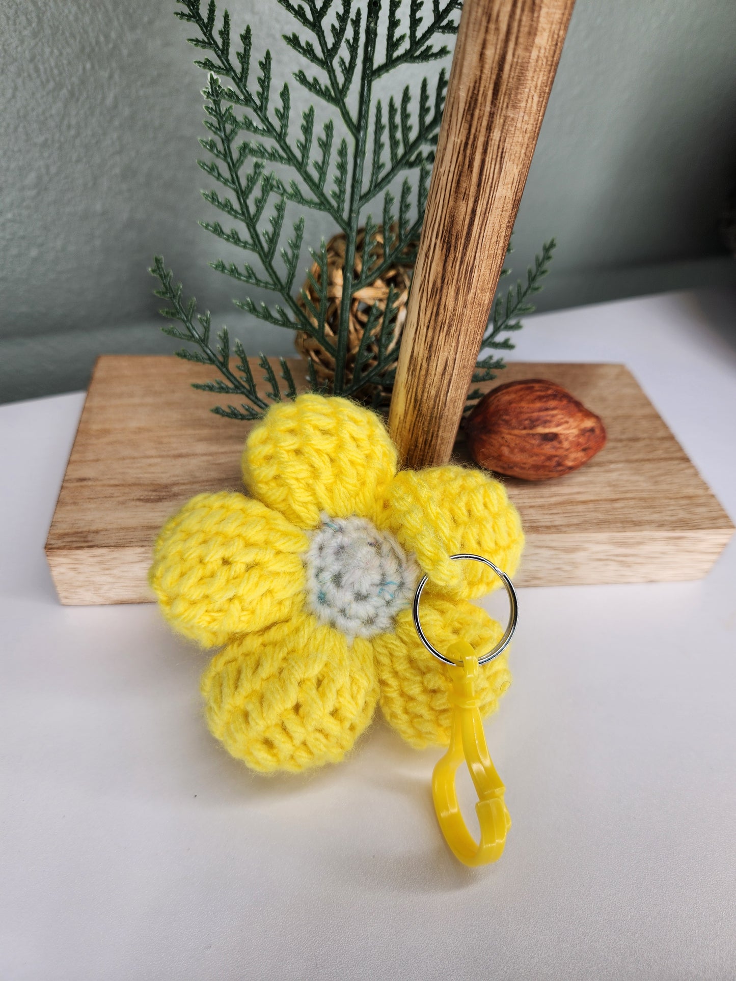 Flower Keychain / Bag Accessory