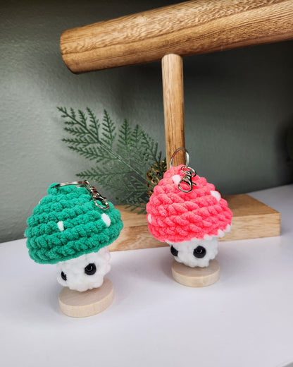 Mushroom Fidget Pop Keychain