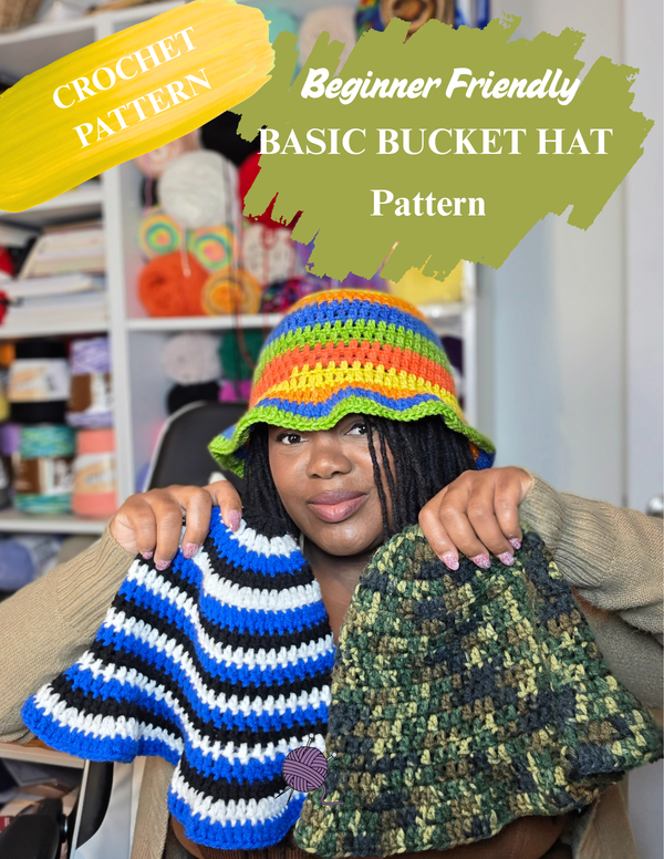 Beginner Friendly Basic Bucket Hat Crochet Pattern