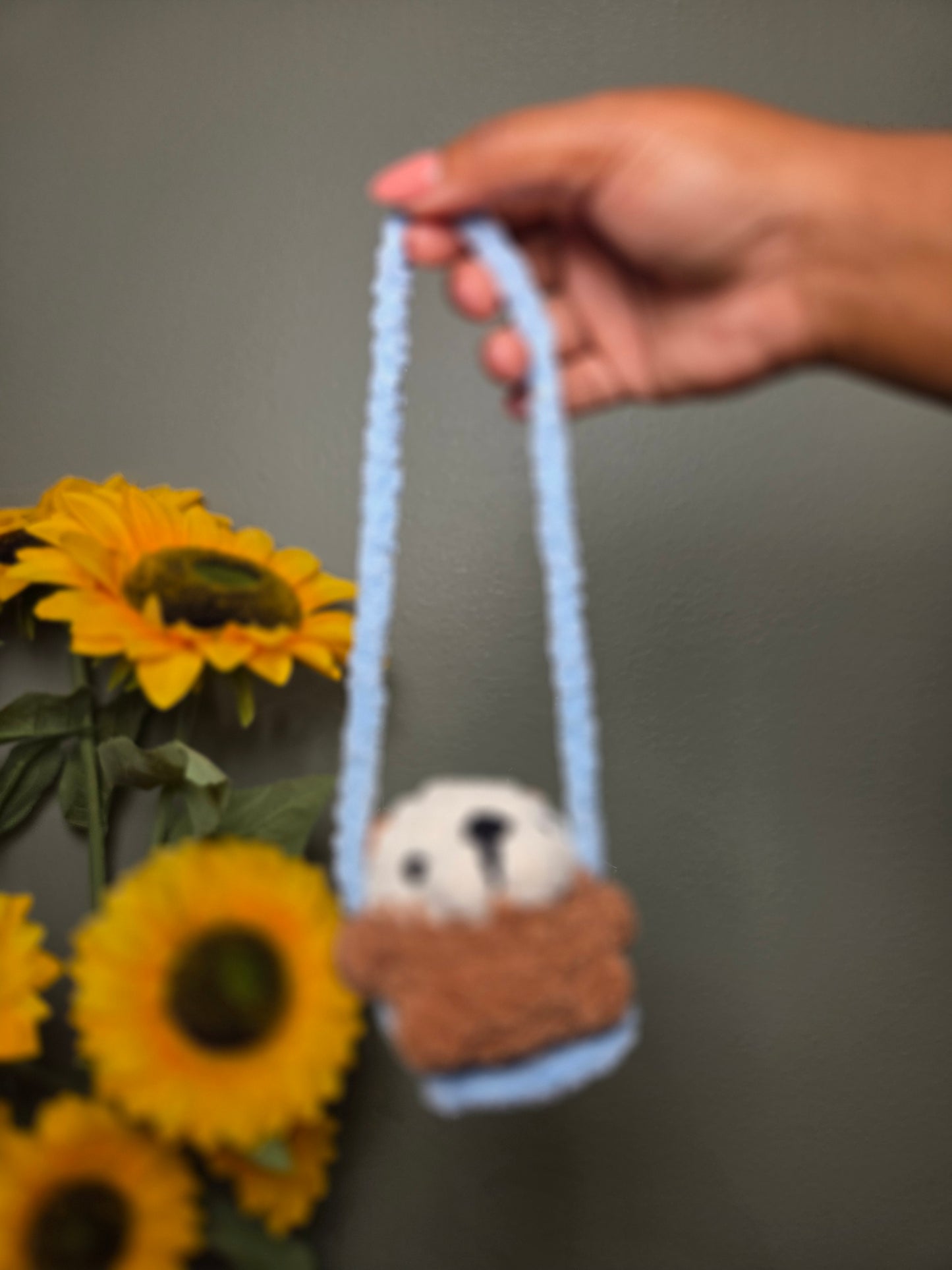 Adopt a Crochet Swing Pet | Handmade Plush Decor