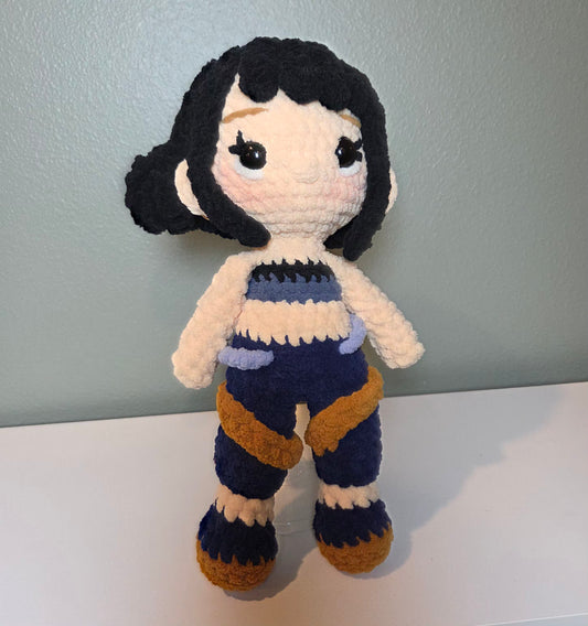 Zoey- Kpop Demon Hunter Plush Doll