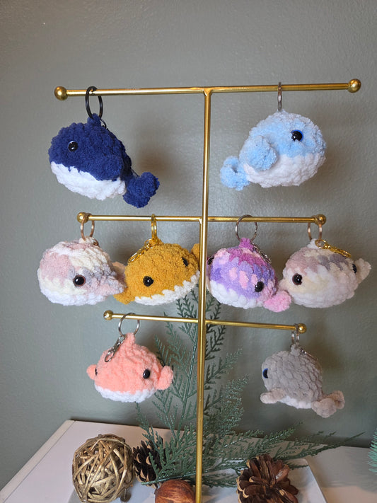 Whale Keychain / Bag Charm