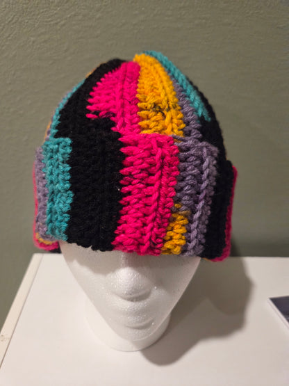 Ribbed Handmade Beanie